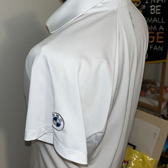 BMW RLX White women’s Pinehurst Putter Boy US Open Golf Polo Shirt M Tailored - Picture 4 of 12